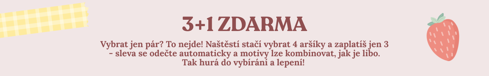 Akce 2+1 zdarma – desktop verze